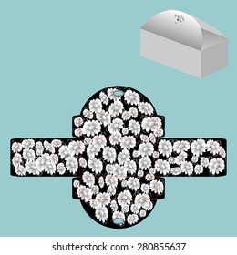 Box design, die-stamping, folding, ready