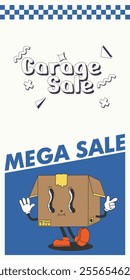box design vector year end sale 