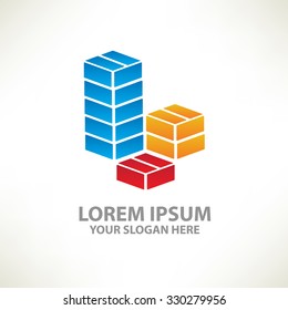 Box design,logo template,clean vector