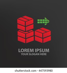 Box design,logo template,clean vector