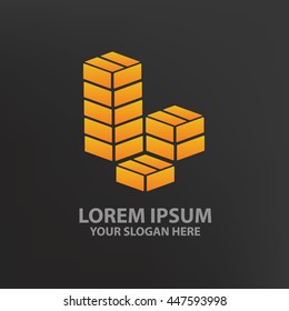 Box design,logo template,clean vector