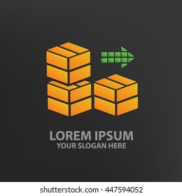 Box design,logo template,clean vector