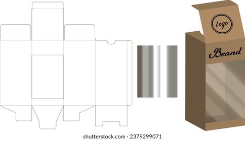Box-Stanzschnitt-Design für Verpackungen von gebrauchsfertigen Kleidungsstücken