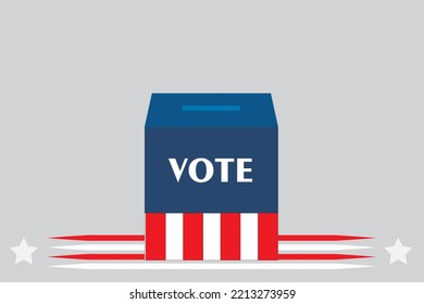 box election us vote vector ilustración earnos