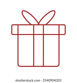 presente de caixa Natal Vetor Ilustração