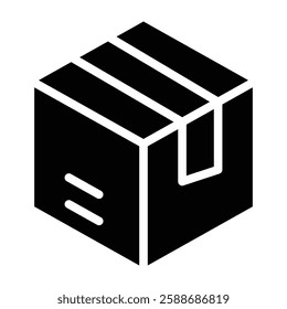 Box Glyph Icon Design For Personal And Commercial Use