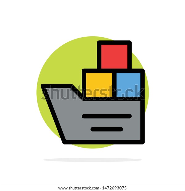 Box, Good, Logistic, Transportation, Ship\
Abstract Circle Background Flat color\
Icon