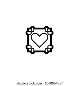 Box with heart icon