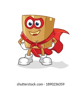 box heroes vector. cartoon character