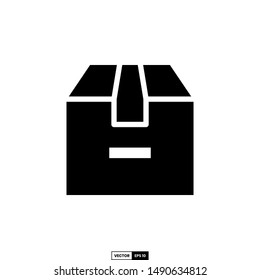 Box icon, design inspiration vector template for interface and any purpose