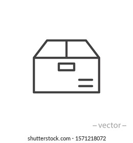 Box icon, design inspiration vector template for interface and any purpose