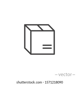 Box icon, design inspiration vector template for interface and any purpose