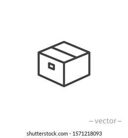 Box icon, design inspiration vector template for interface and any purpose