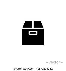 Box icon, design inspiration vector template for interface and any purpose