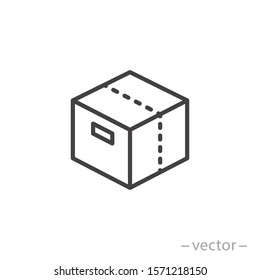 Box icon, design inspiration vector template for interface and any purpose