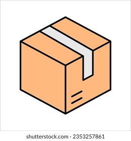Box icon, design inspiration vector template for interface and any purpose vector illustration on white background