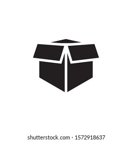 Box icon design template vector isolated illustration