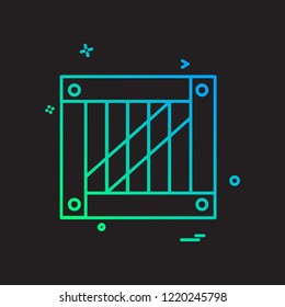 Box icon design vector