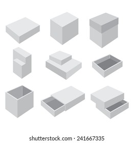 box icon design. vector illustration