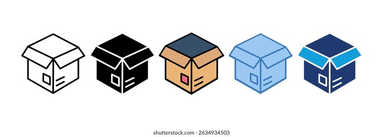 Box Icon Element For Design