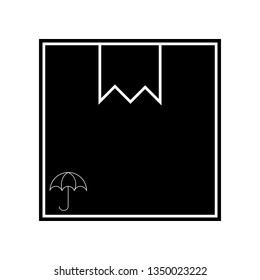 box icon. Element of logistics for mobile concept and web apps icon. Glyph, flat icon for website design and development, app development