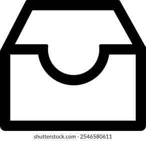 ícone de caixa para design gráfico