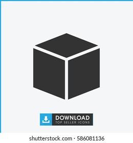 box icon illustration isolated vector sign symbol