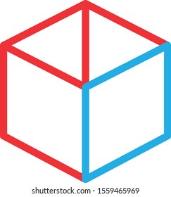 Box icon isolated on background 
