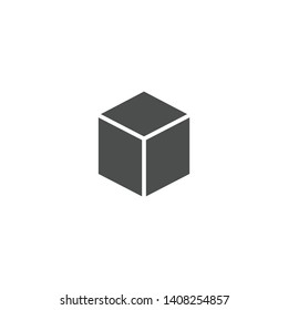 Box icon isolated on white background. Logistic symbol modern simple vector icon for website or mobile app