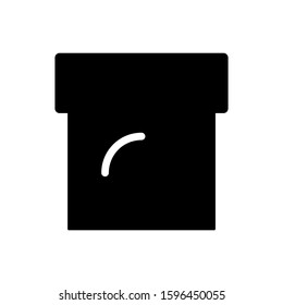 box icon isolated sign symbol vector illustration - high quality black style vector icons

