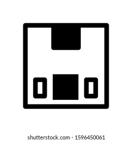 box icon isolated sign symbol vector illustration - high quality black style vector icons
