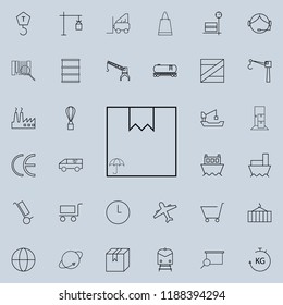 box icon. logistics icons universal set for web and mobile