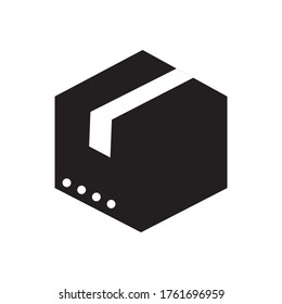 box  icon or logo isolated sign symbol vector illustration - high quality black style vector icons
