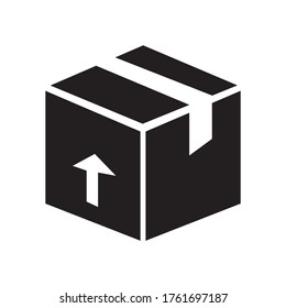 box  icon or logo isolated sign symbol vector illustration - high quality black style vector icons
