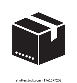 box  icon or logo isolated sign symbol vector illustration - high quality black style vector icons
