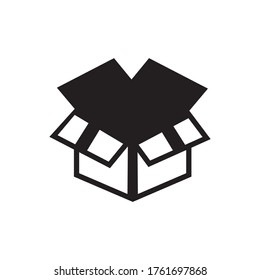 box  icon or logo isolated sign symbol vector illustration - high quality black style vector icons
