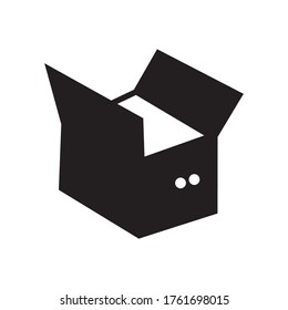 box  icon or logo isolated sign symbol vector illustration - high quality black style vector icons
