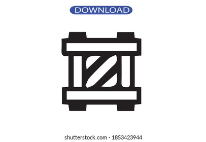 box icon or logo isolated sign symbol vector illustration - high quality black style vector icons.