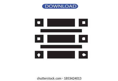 box icon or logo isolated sign symbol vector illustration - high quality black style vector icons.