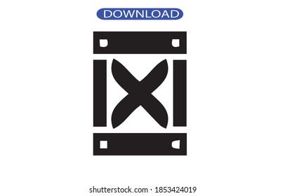 box icon or logo isolated sign symbol vector illustration - high quality black style vector icons.