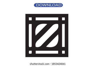 icono de caja o logotipo símbolo de signo aislado ilustración vectorial - iconos vectoriales de estilo negro de alta calidad.
