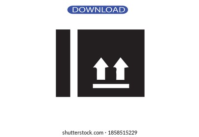 box icon or logo isolated sign symbol vector illustration - high quality black style vector icons.