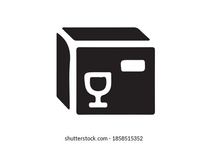 box icon or logo isolated sign symbol vector illustration - high quality black style vector icons.
