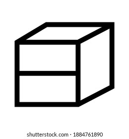 box icon or logo isolated sign symbol vector illustration - high quality black style vector icons
