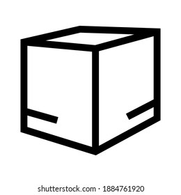 box icon or logo isolated sign symbol vector illustration - high quality black style vector icons
