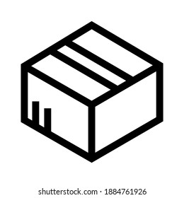 box icon or logo isolated sign symbol vector illustration - high quality black style vector icons
