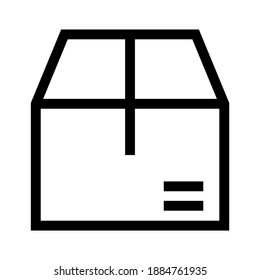 box icon or logo isolated sign symbol vector illustration - high quality black style vector icons
