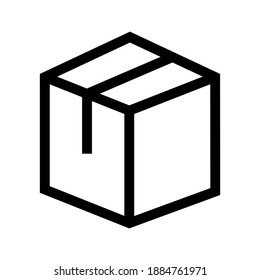 box icon or logo isolated sign symbol vector illustration - high quality black style vector icons
