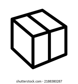 box icon or logo isolated sign symbol vector illustration - high quality black style vector icons
