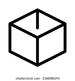 box icon or logo isolated sign symbol vector illustration - high quality black style vector icons

